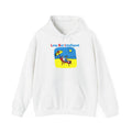 Trademarked "Lazy But Intelligent Hoodie" — Original Funny Beach Lounger Graphic Sweatshirt