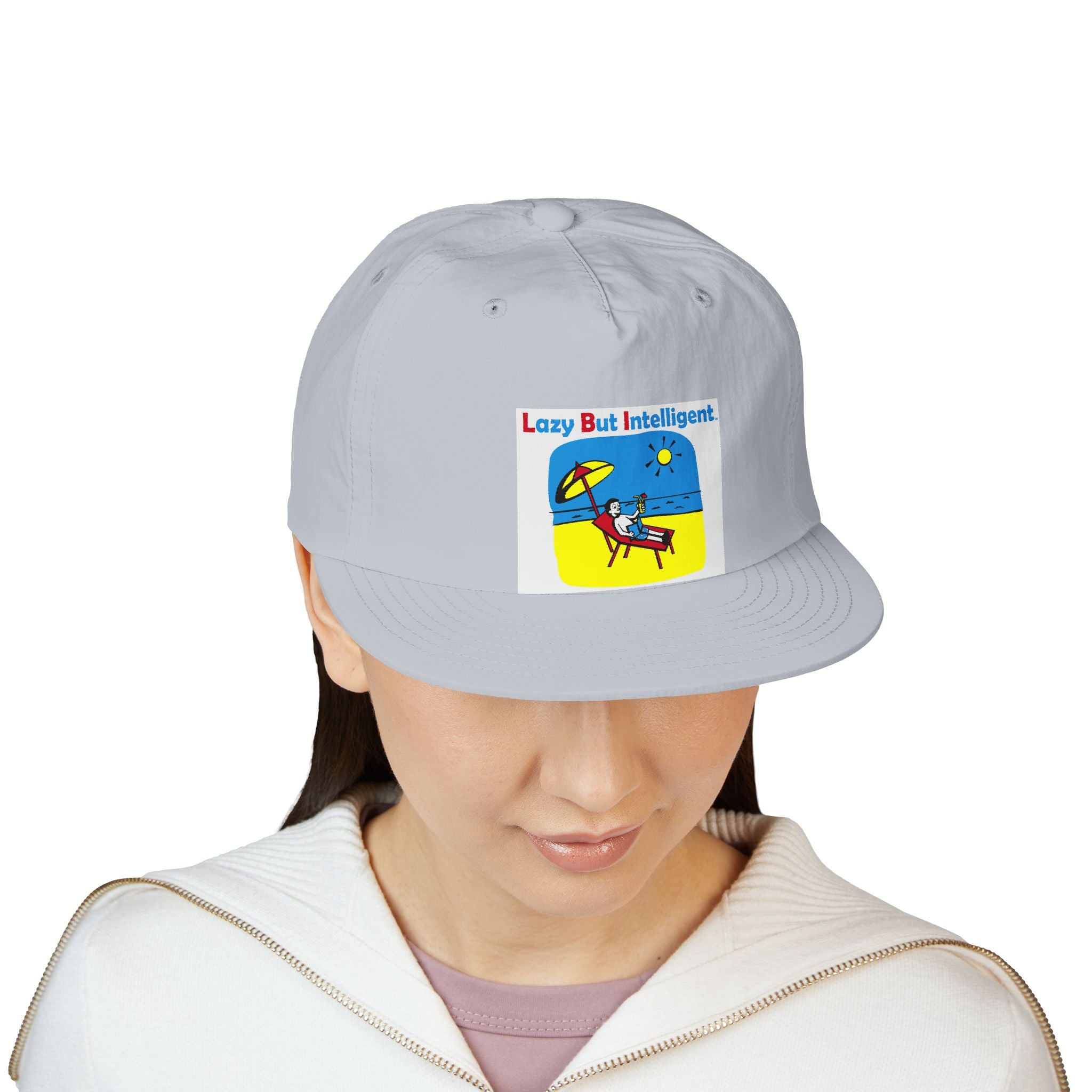 LAZY BUT INTELLIGENT (TM) Surf Cap