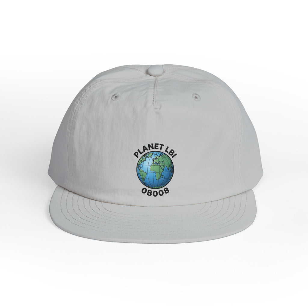Surf Cap — 'Planet LBI ' Embroidered Globe Baseball Hat
