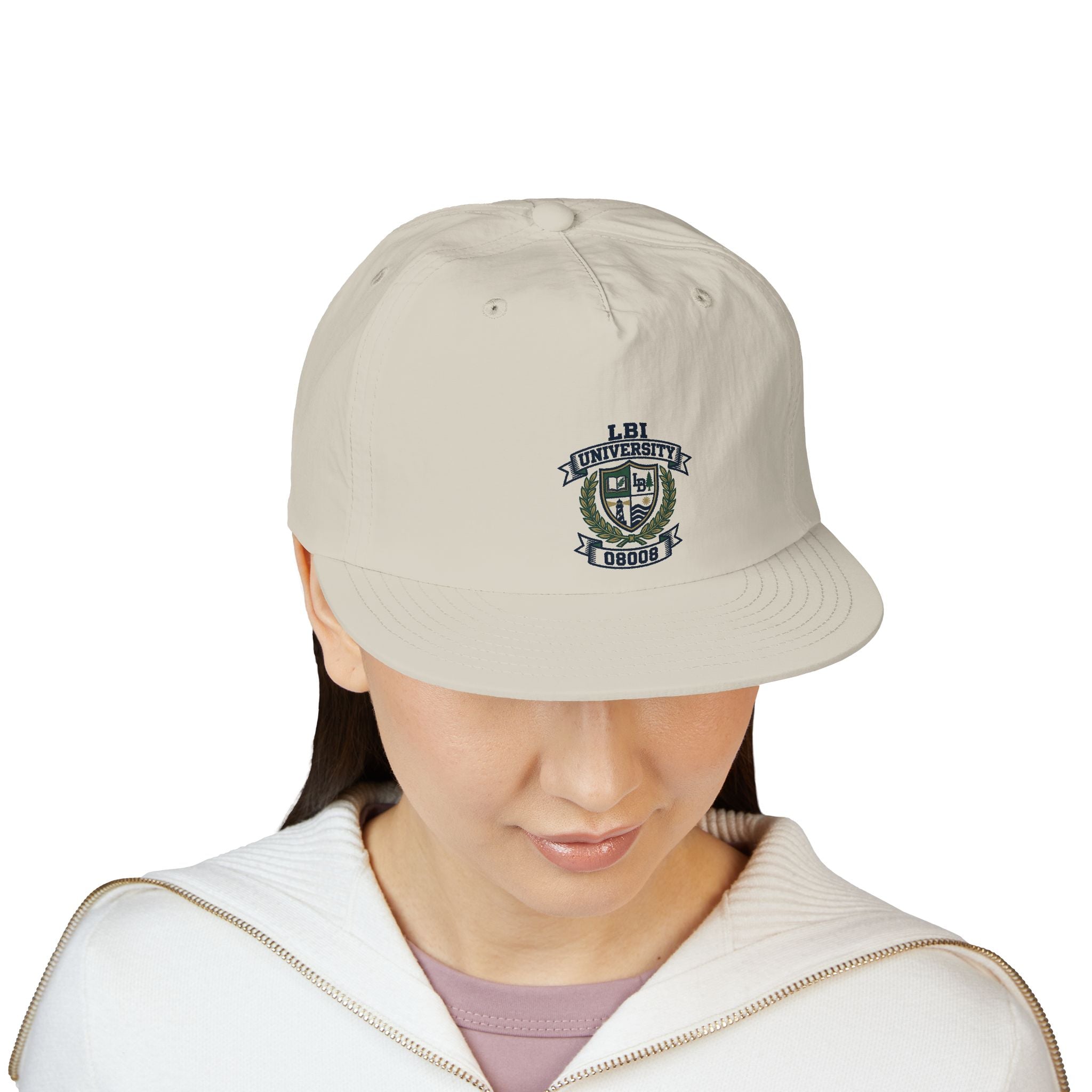 Surf Cap — Coastal Crest Embroidered Cap