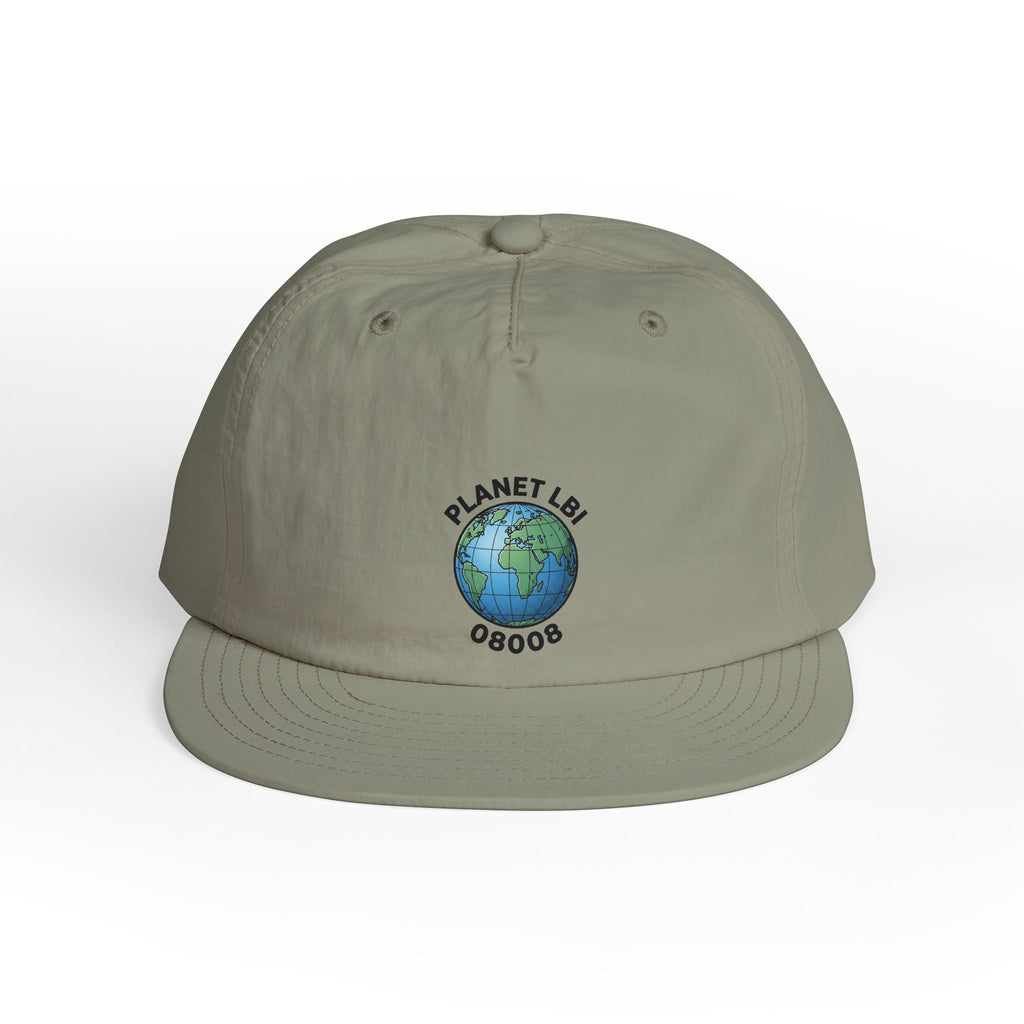 Surf Cap — 'Planet LBI ' Embroidered Globe Baseball Hat