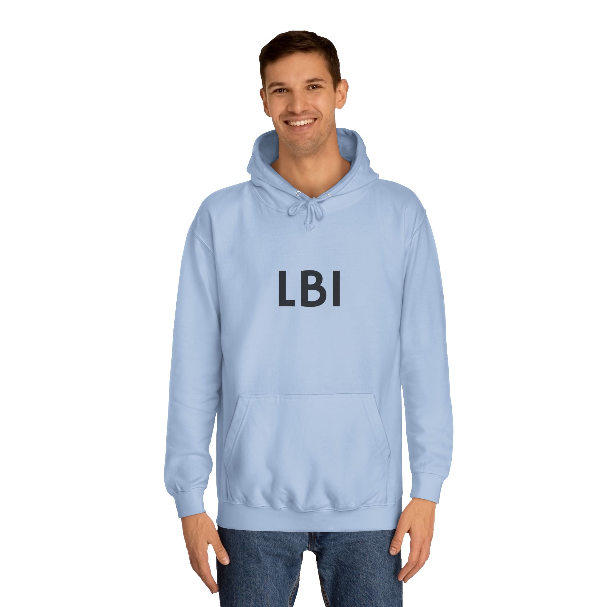 LBI Hoodie — Classic College Lettering Hoodie