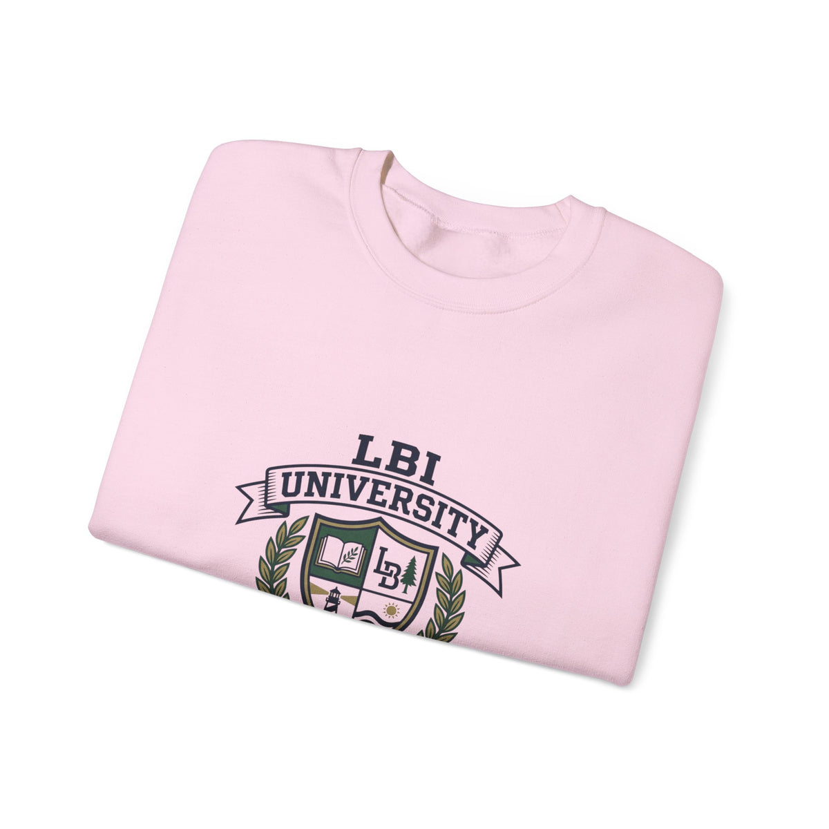 Trademarked: LBI UNIVERSITY Crewneck Sweatshirt