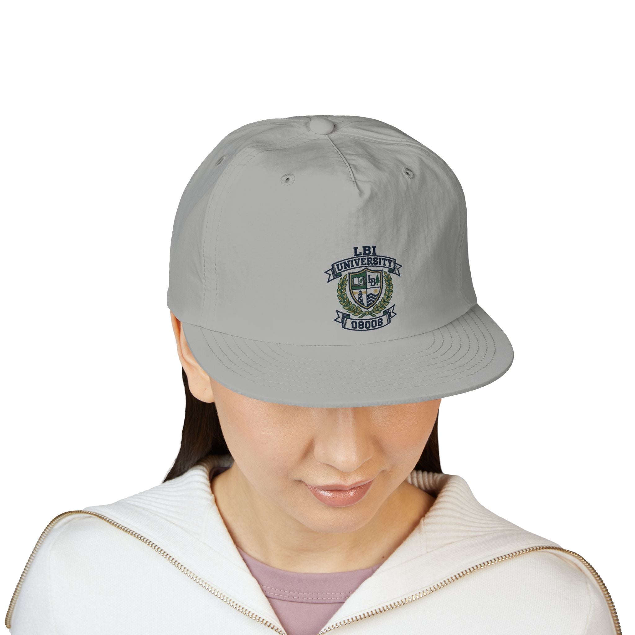 Surf Cap — Coastal Crest Embroidered Cap