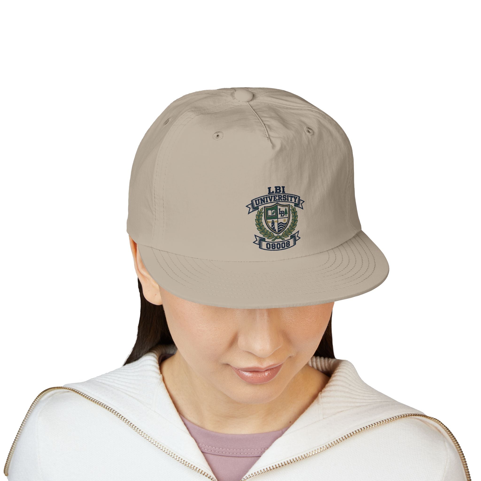 Surf Cap — Coastal Crest Embroidered Cap