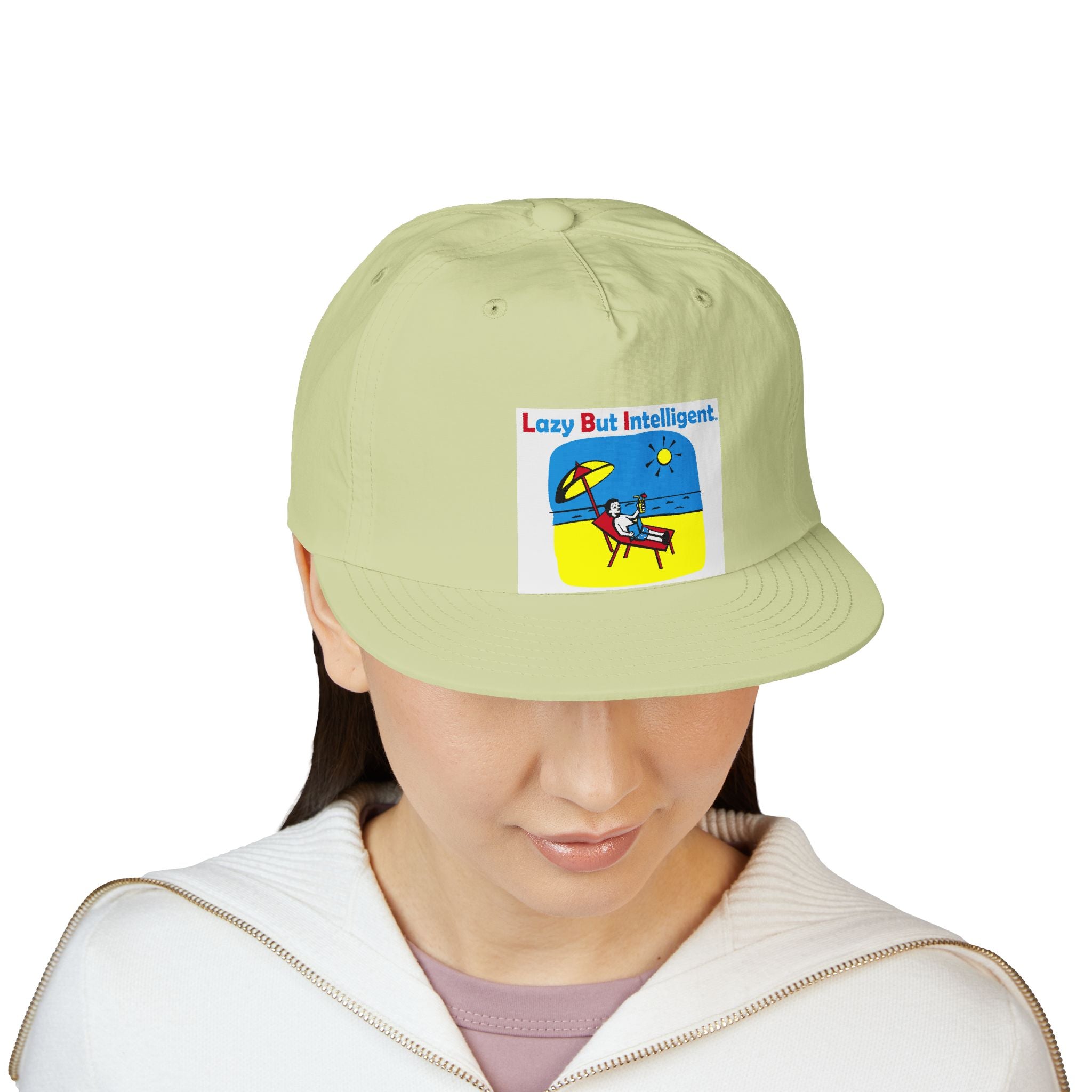 LAZY BUT INTELLIGENT (TM) Surf Cap