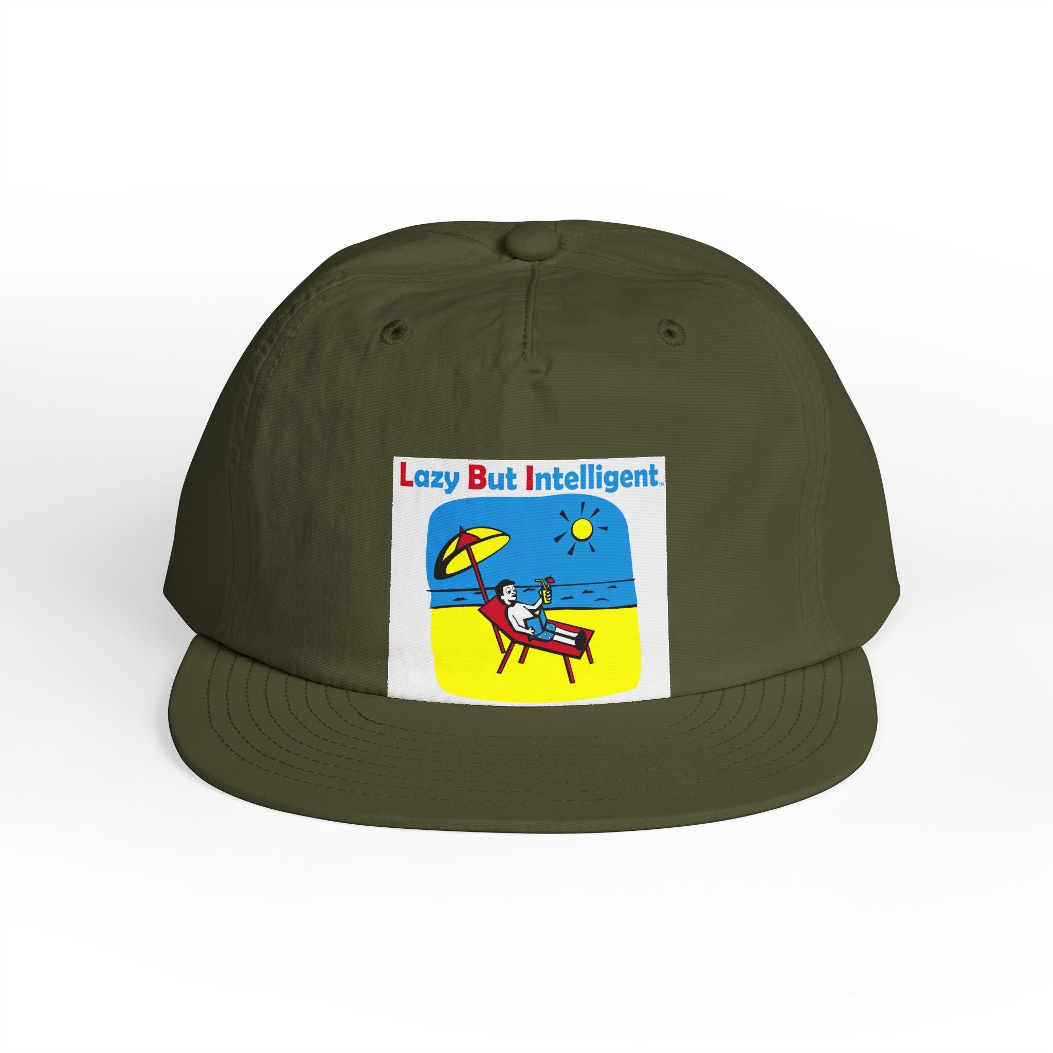 LAZY BUT INTELLIGENT (TM) Surf Cap