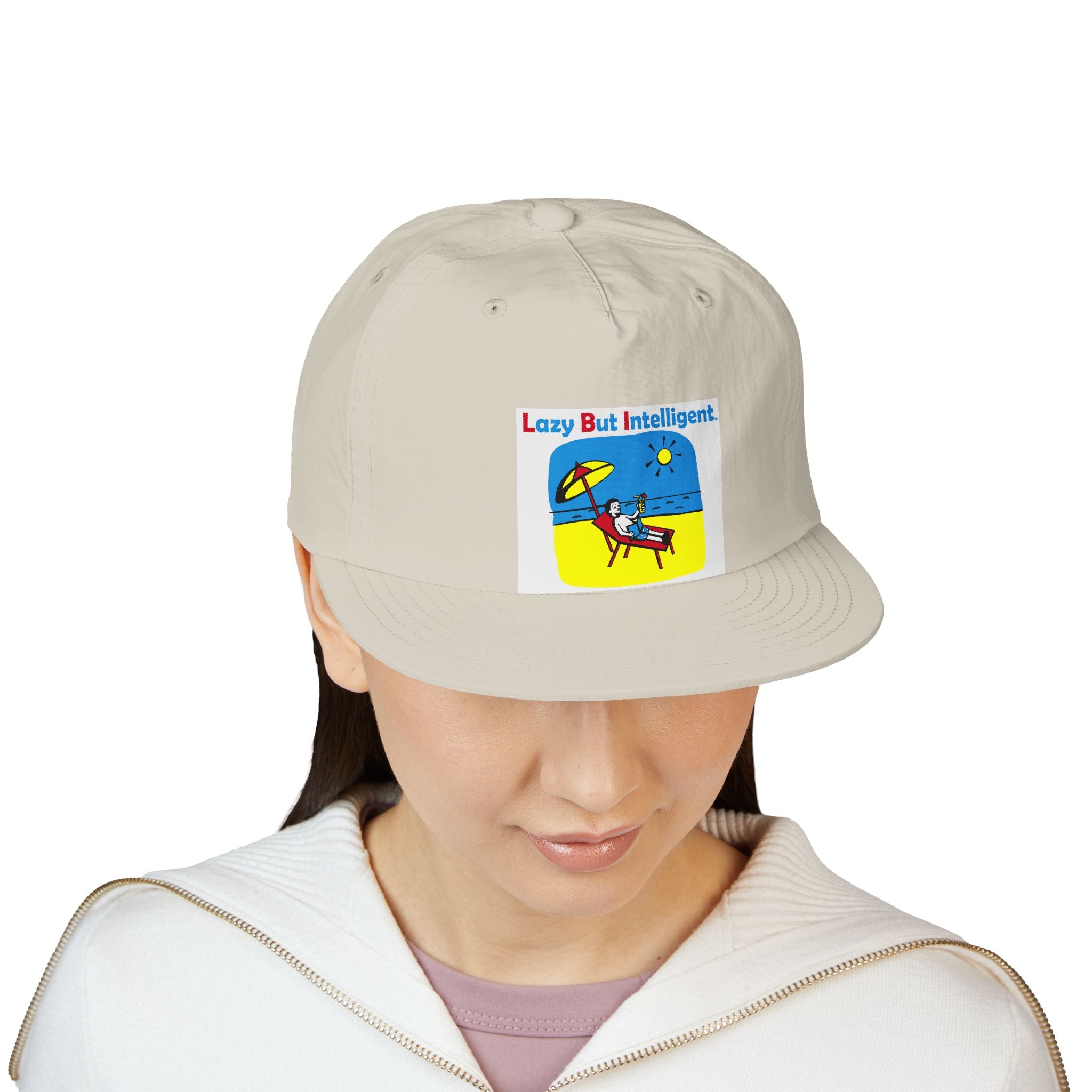 LAZY BUT INTELLIGENT (TM) Surf Cap