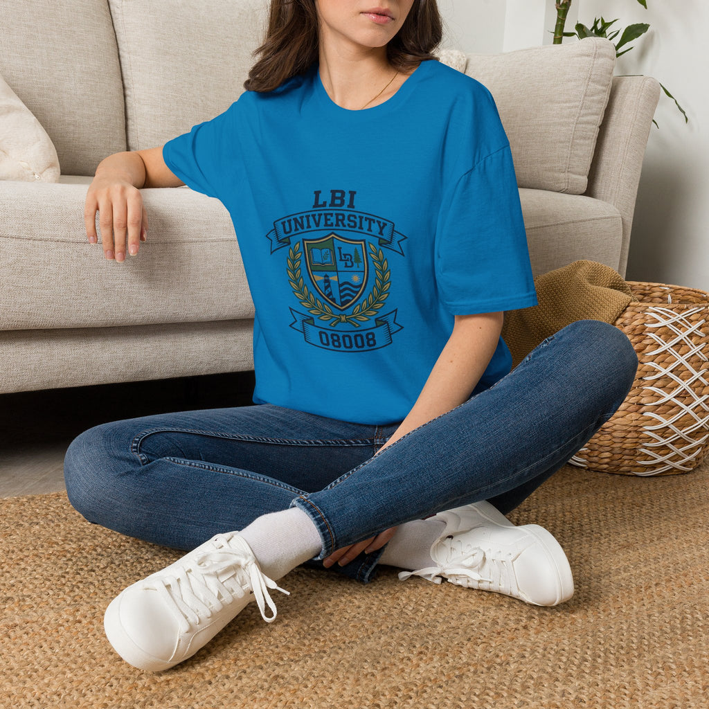 LBI UNIVERSITY 08008 T‑Shirt Trademarked