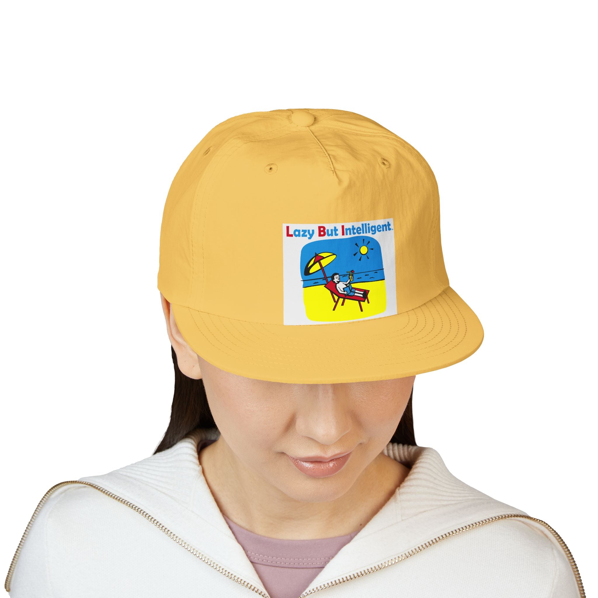 LAZY BUT INTELLIGENT (TM) Surf Cap