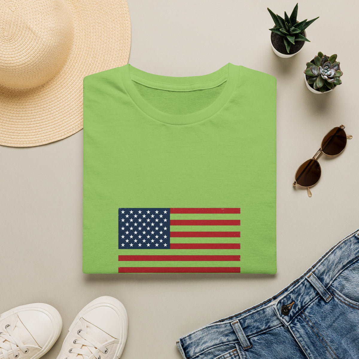 American Flag 08008 T-Shirt