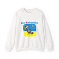 Trademarked: Crewneck Sweatshirt —"Lazy But Intelligent" Original Beach Lounge Graphic