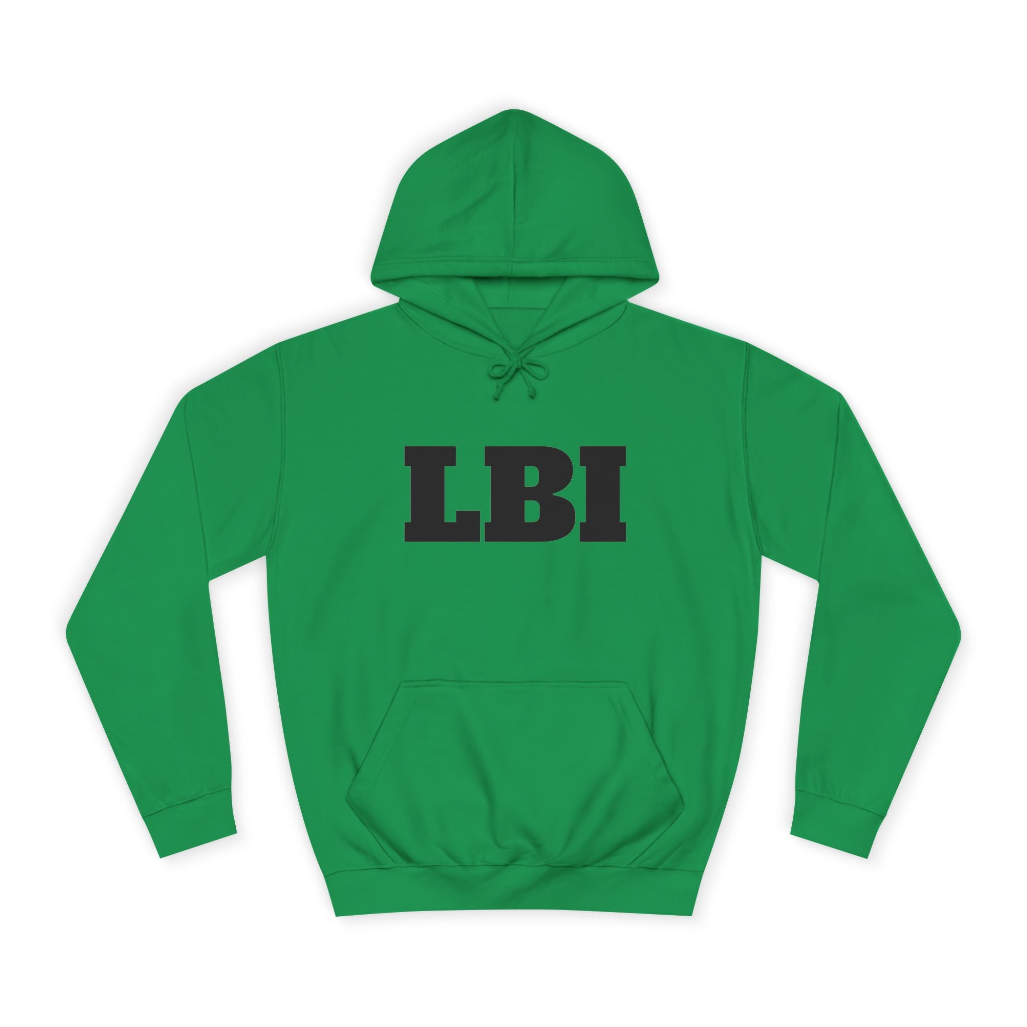 LBI College Hoodie — Classic Campus Lettering Pullover