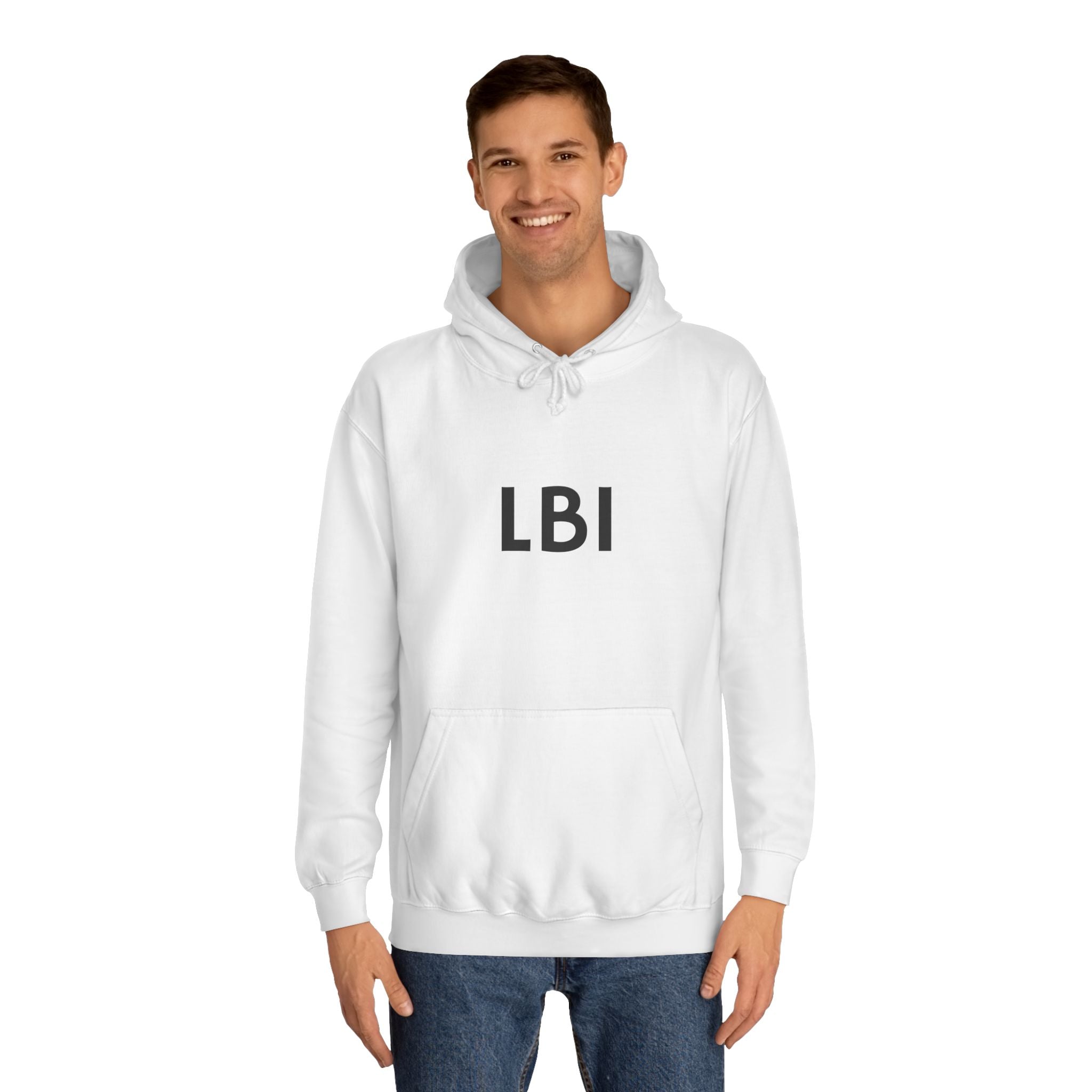 LBI Hoodie — Classic College Lettering Hoodie