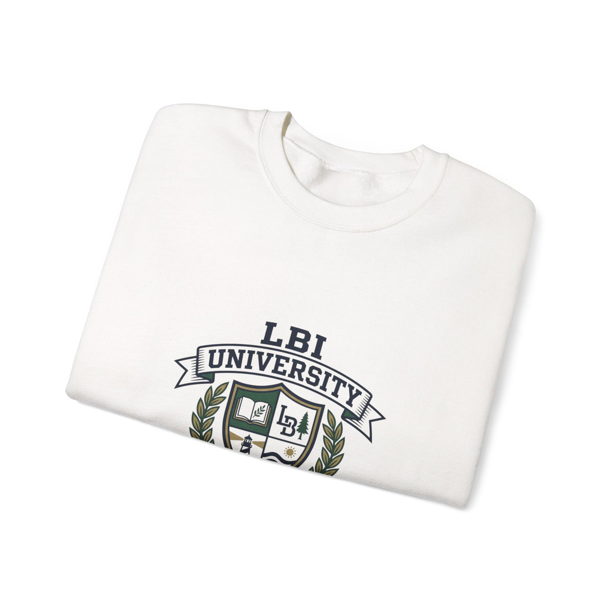 Trademarked: LBI UNIVERSITY Crewneck Sweatshirt