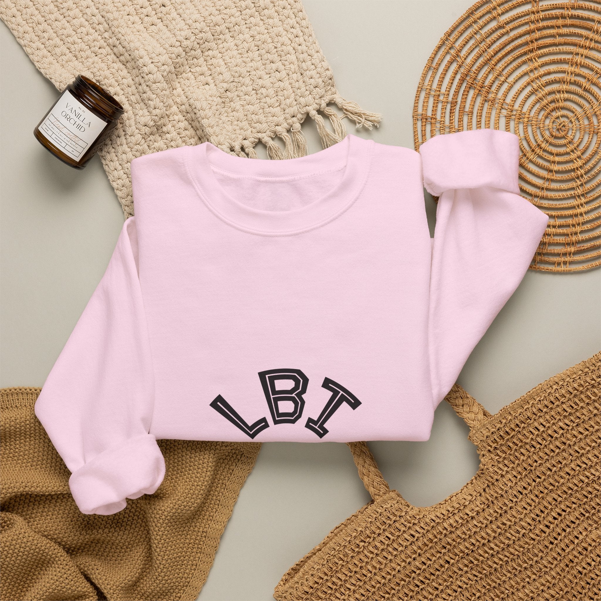 Trademarked: LBI UNIVERSITY Crewneck Sweatshirt