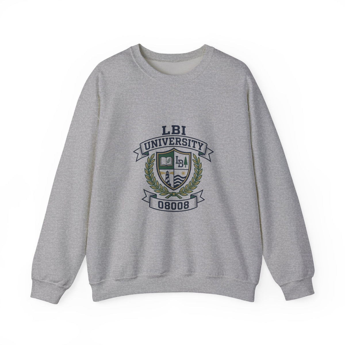 Trademarked: LBI UNIVERSITY Crewneck Sweatshirt
