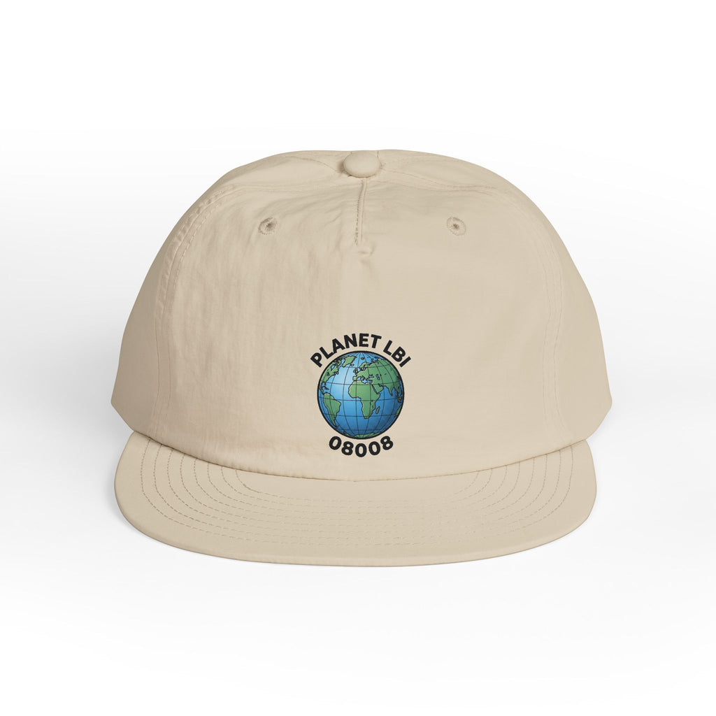 Surf Cap — 'Planet LBI ' Embroidered Globe Baseball Hat