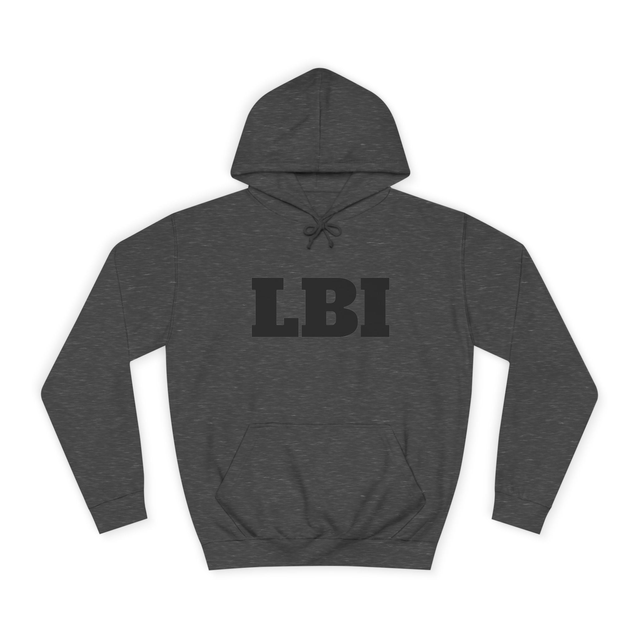 LBI College Hoodie — Classic Campus Lettering Pullover