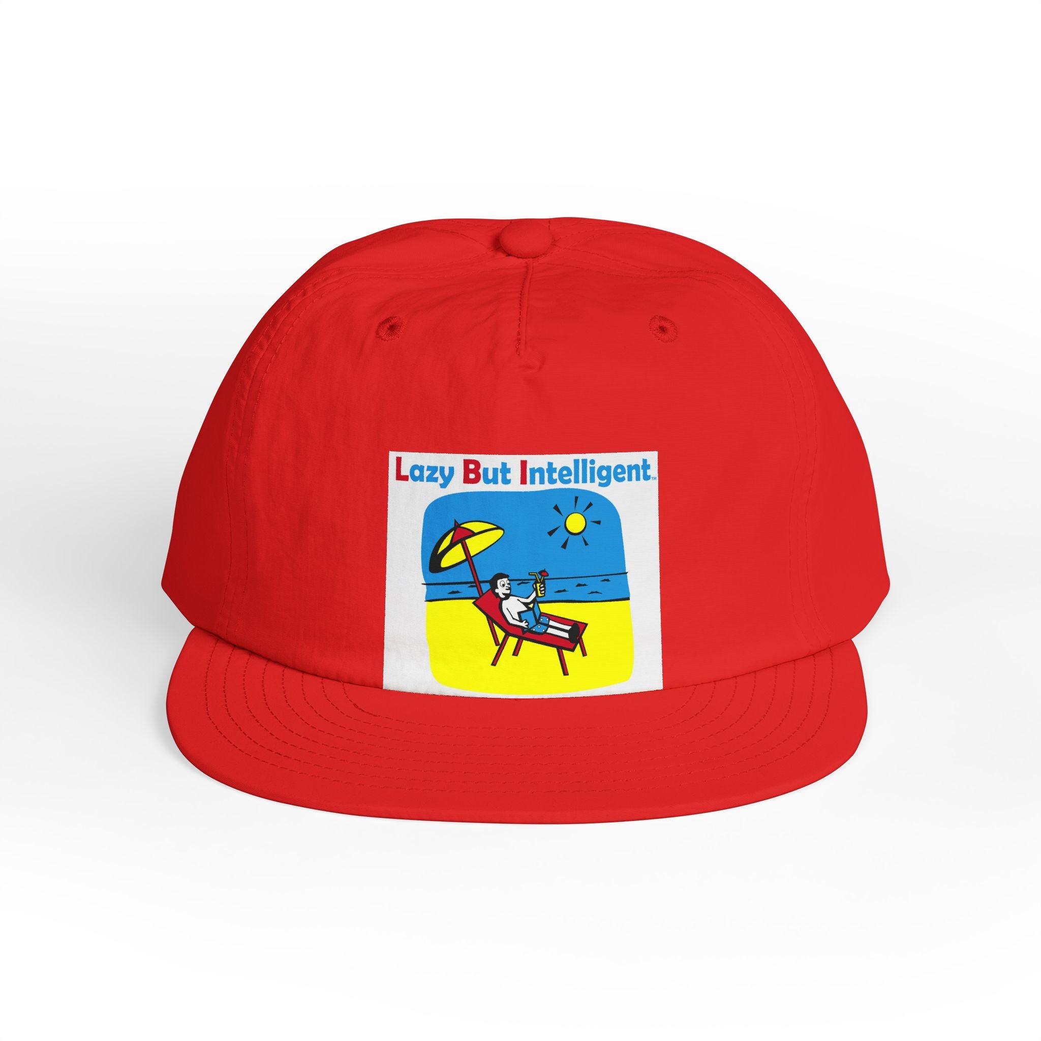 LAZY BUT INTELLIGENT (TM) Surf Cap