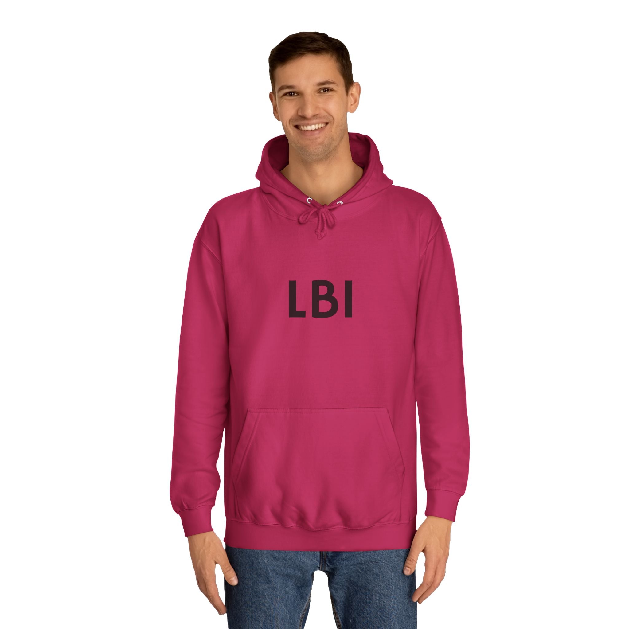 LBI Hoodie — Classic College Lettering Hoodie
