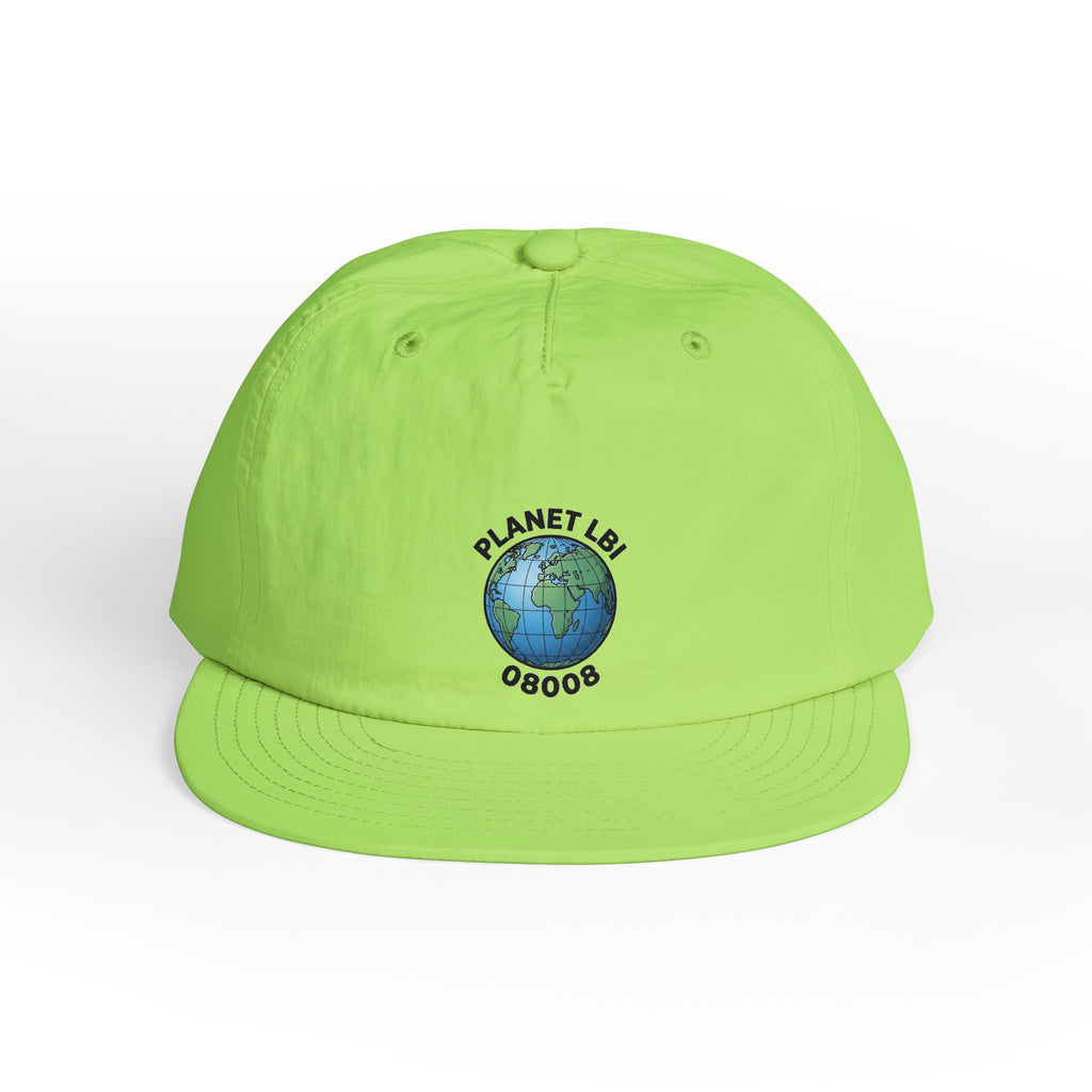 Surf Cap — 'Planet LBI ' Embroidered Globe Baseball Hat