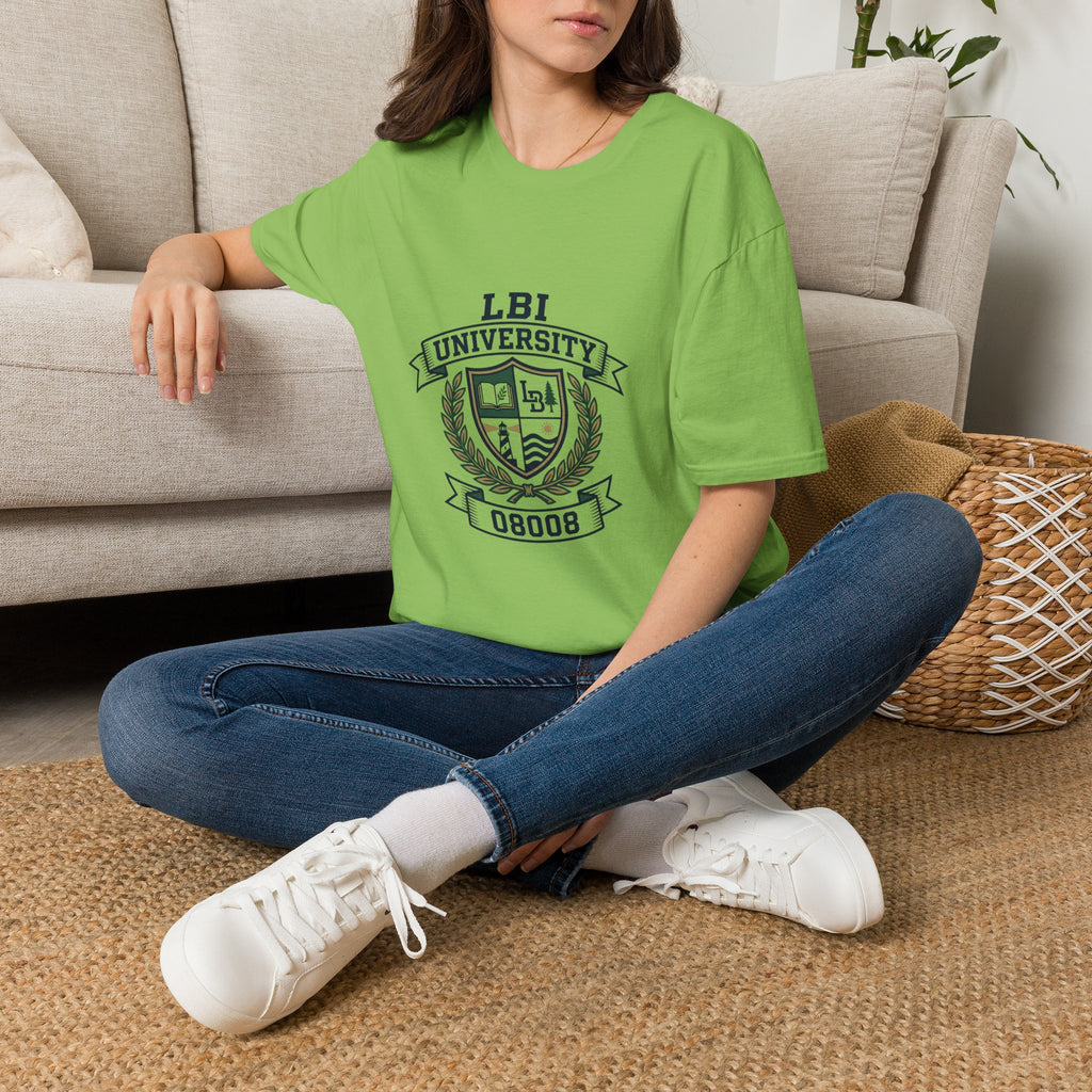 LBI UNIVERSITY 08008 T‑Shirt Trademarked