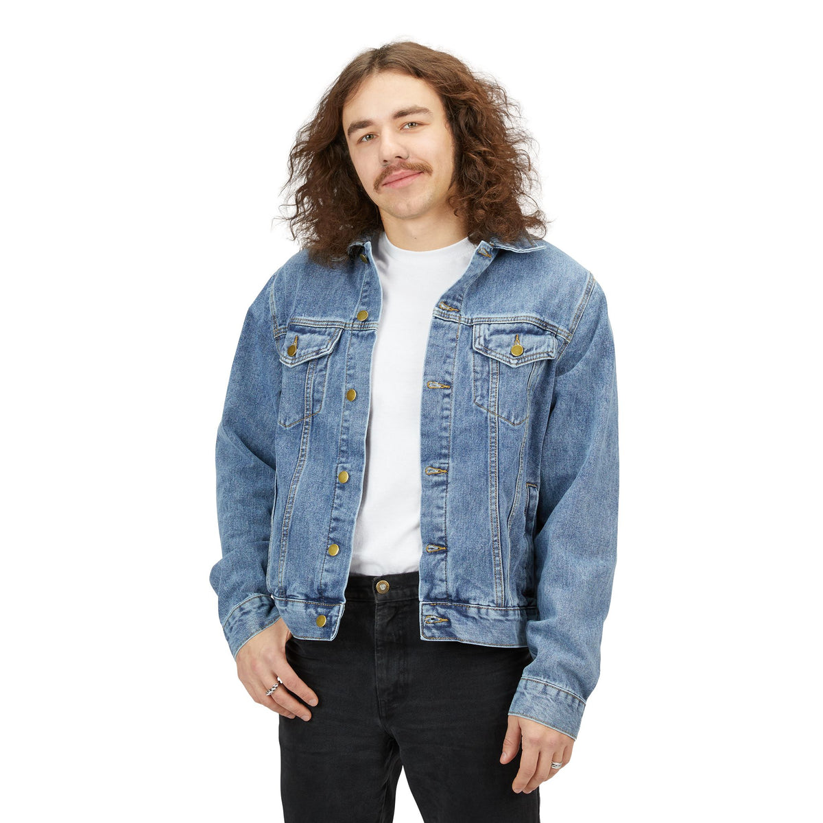 American Flag 08008 Vintage Trucker Jacket