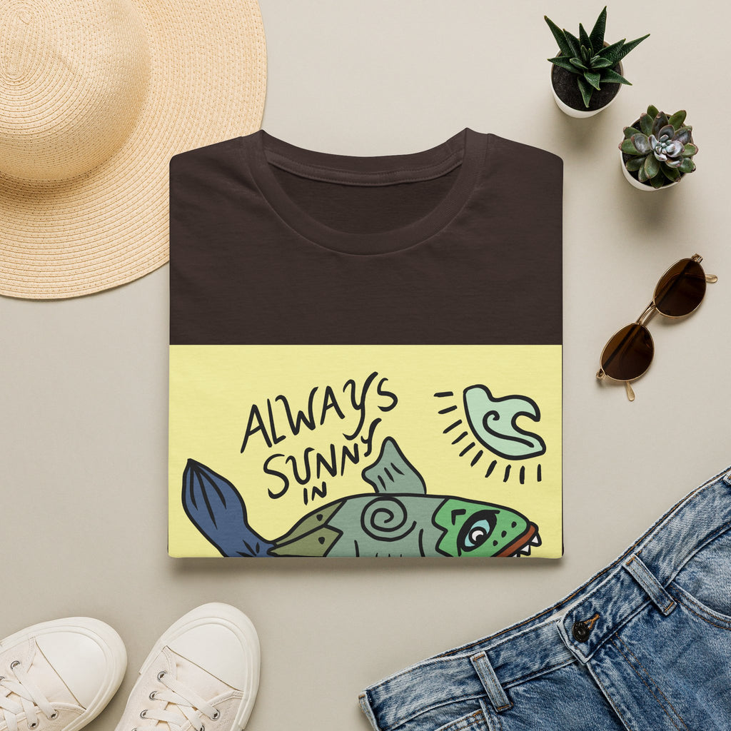 Always Sunny in LBI T-Shirt — Beachy Fish Graphic Tee