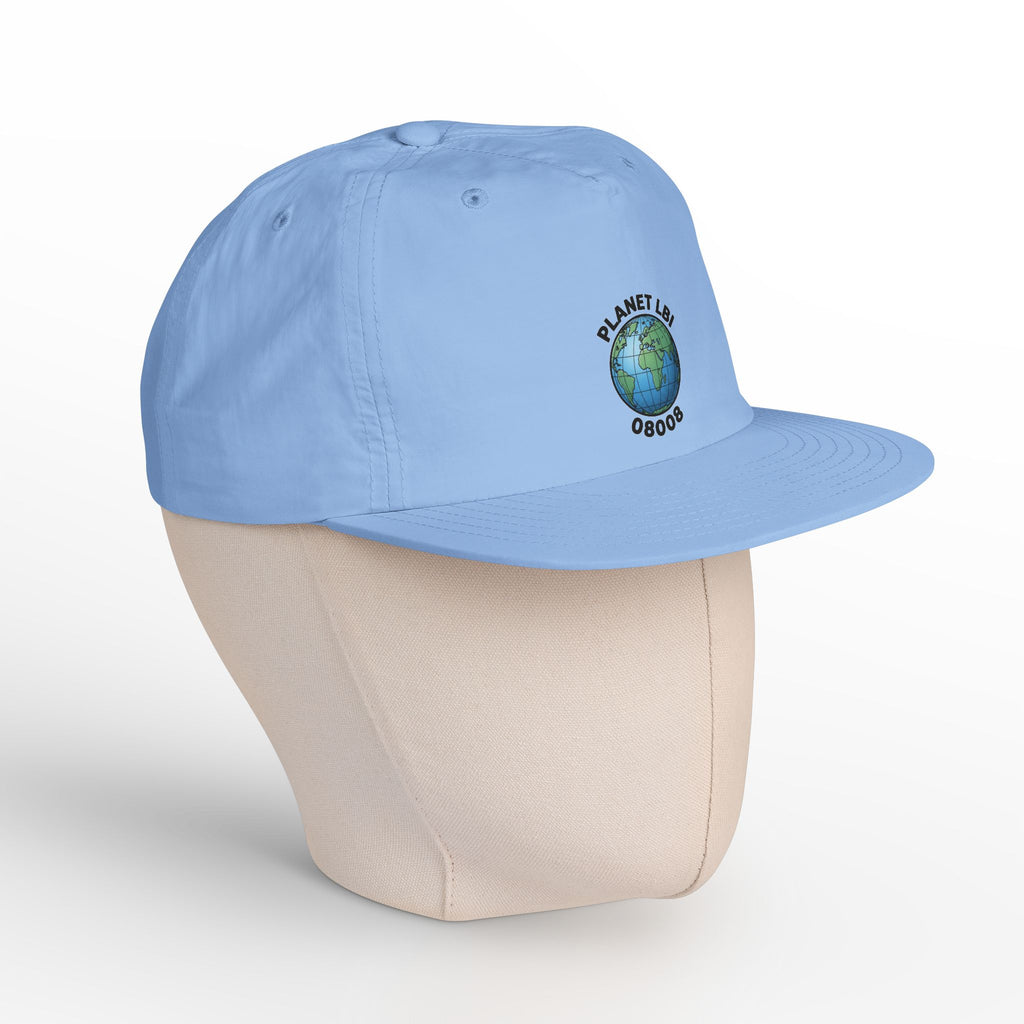 Surf Cap — 'Planet LBI ' Embroidered Globe Baseball Hat