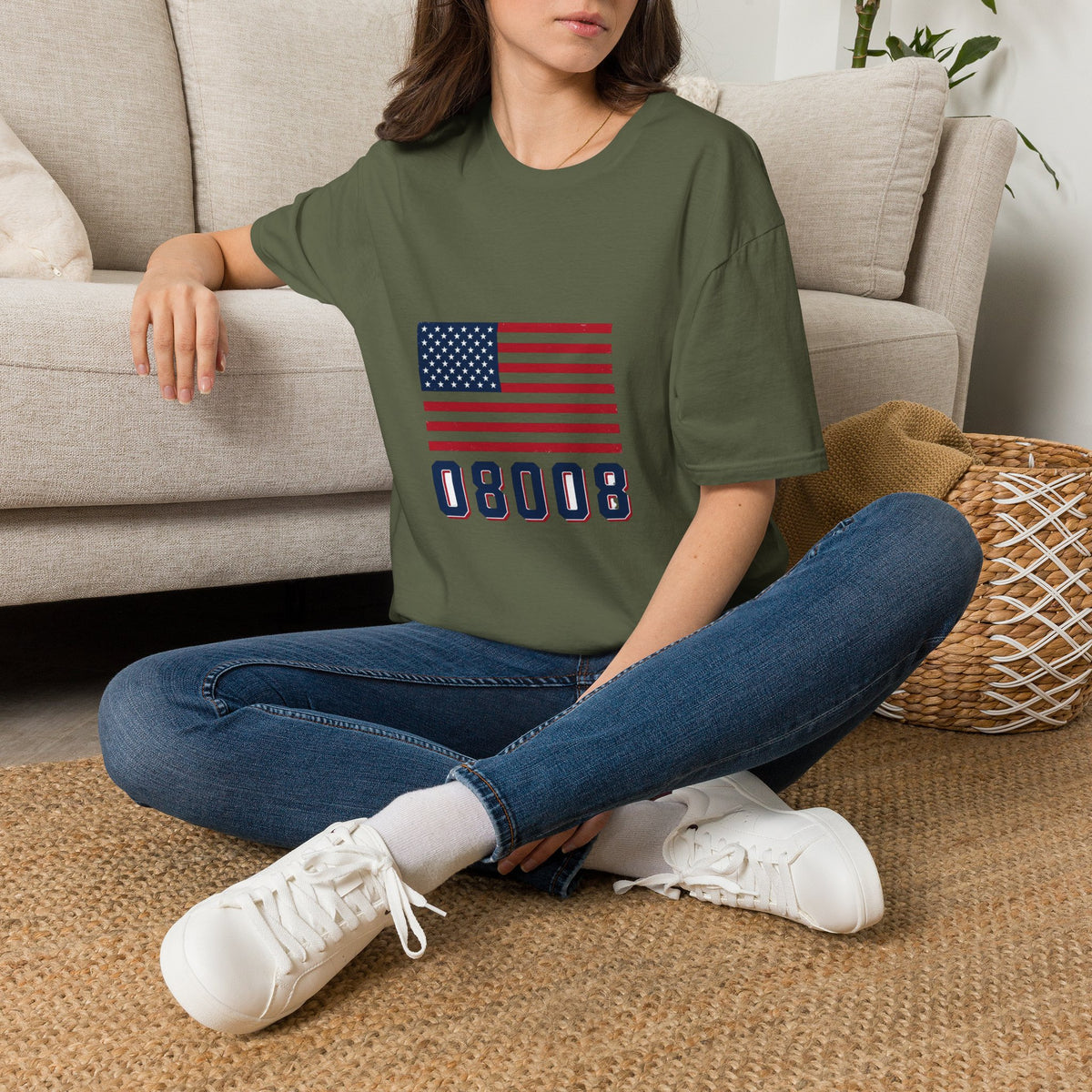American Flag 08008 T-Shirt