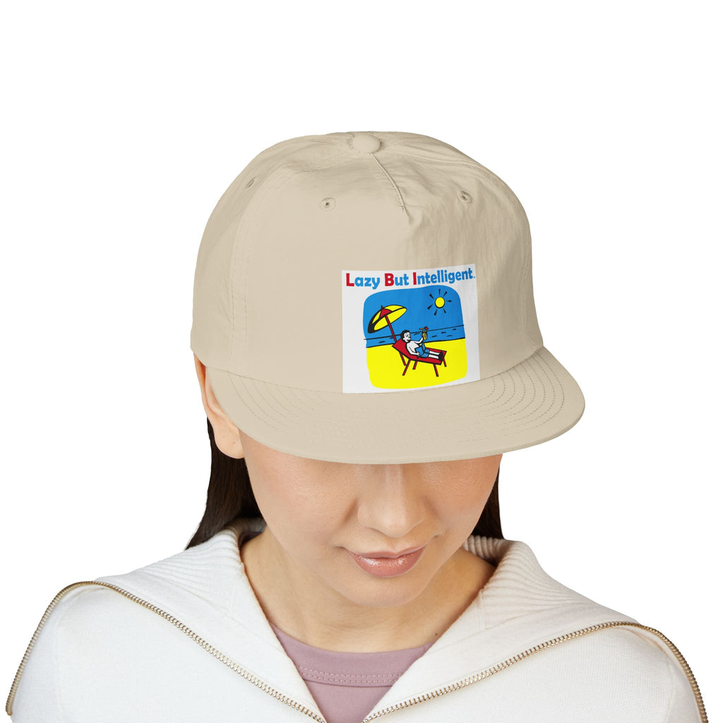 LAZY BUT INTELLIGENT (TM) Surf Cap