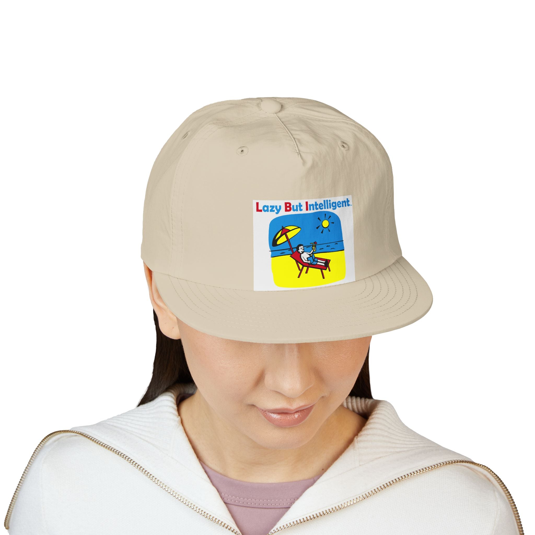 LAZY BUT INTELLIGENT (TM) Surf Cap