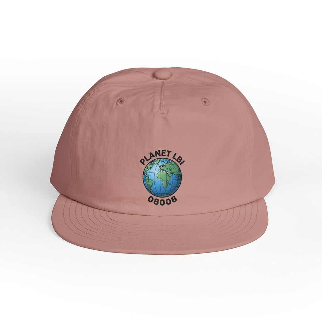 Surf Cap — 'Planet LBI ' Embroidered Globe Baseball Hat