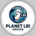 Round Car Magnet — Planet LBI 08008