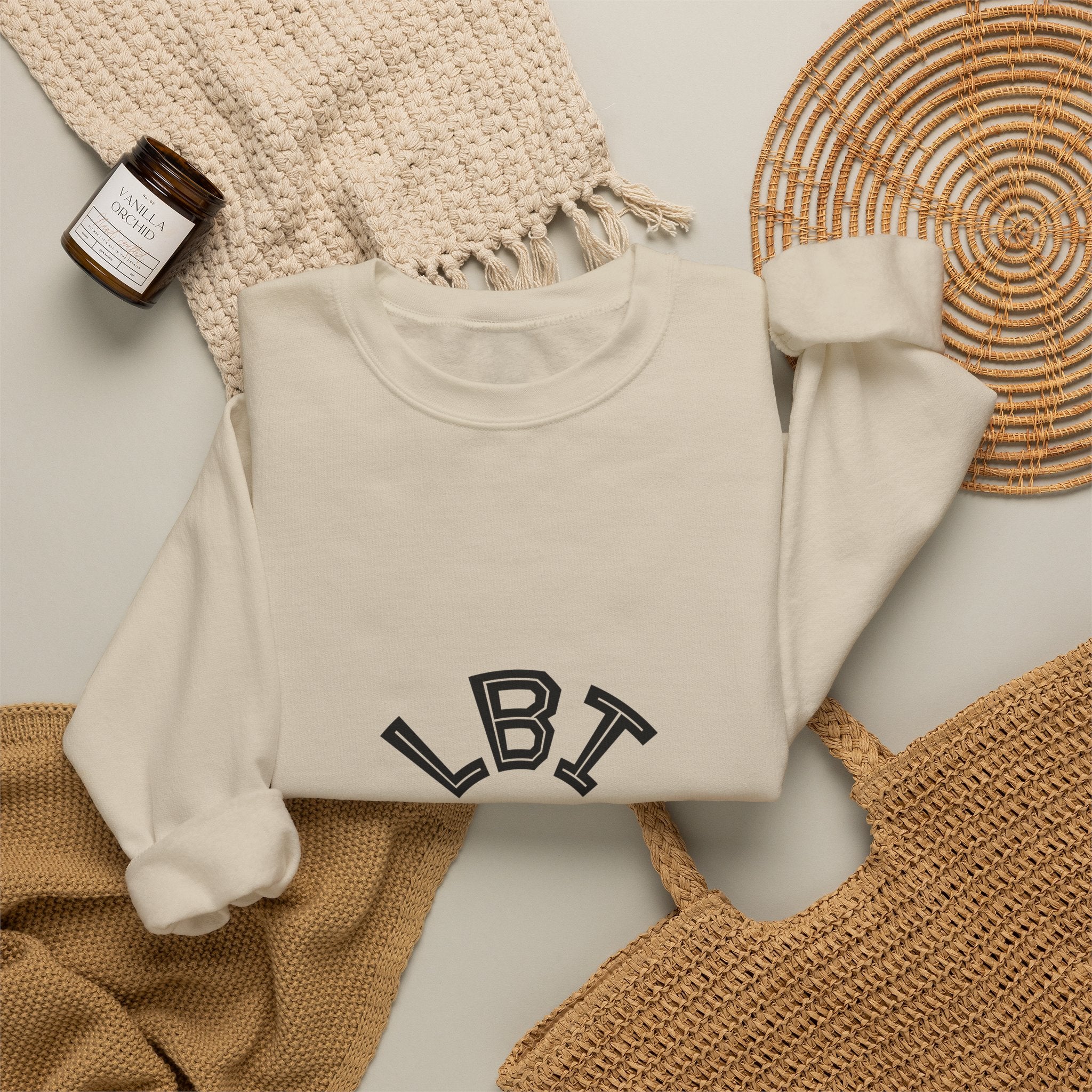 Trademarked: LBI UNIVERSITY Crewneck Sweatshirt