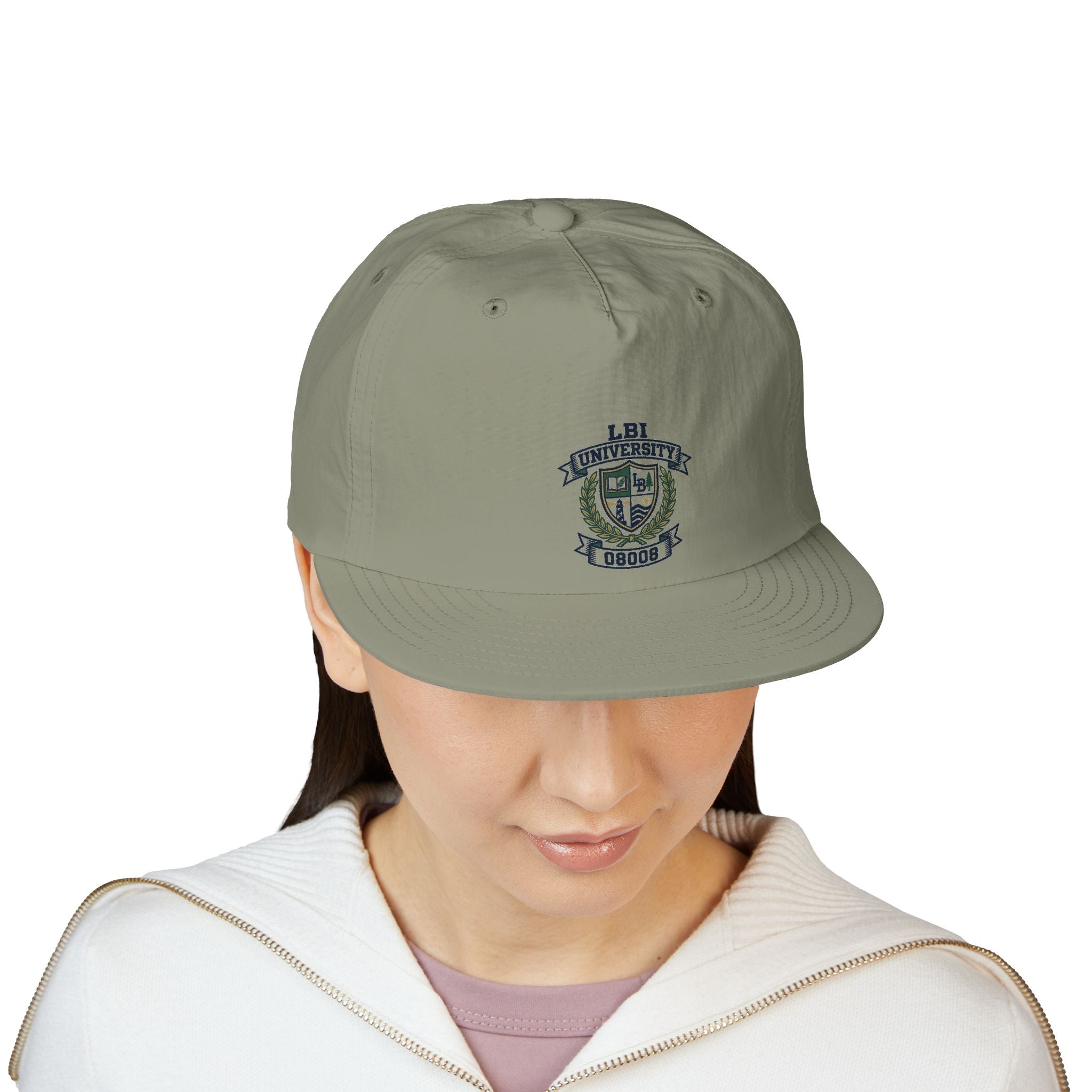 Surf Cap — Coastal Crest Embroidered Cap