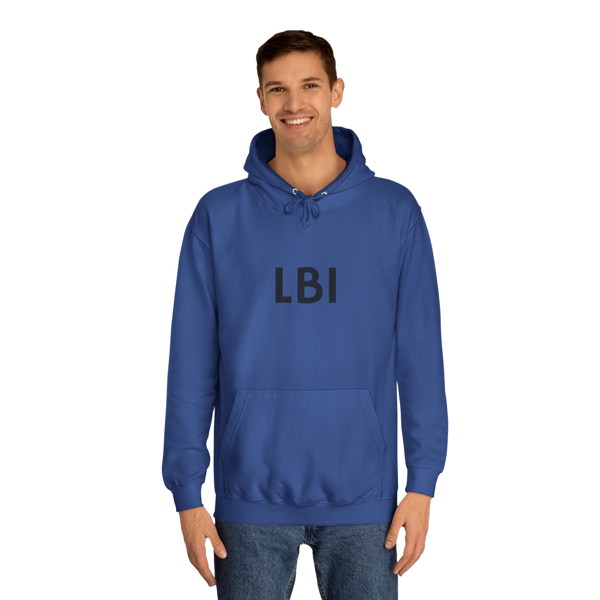 LBI Hoodie — Classic College Lettering Hoodie
