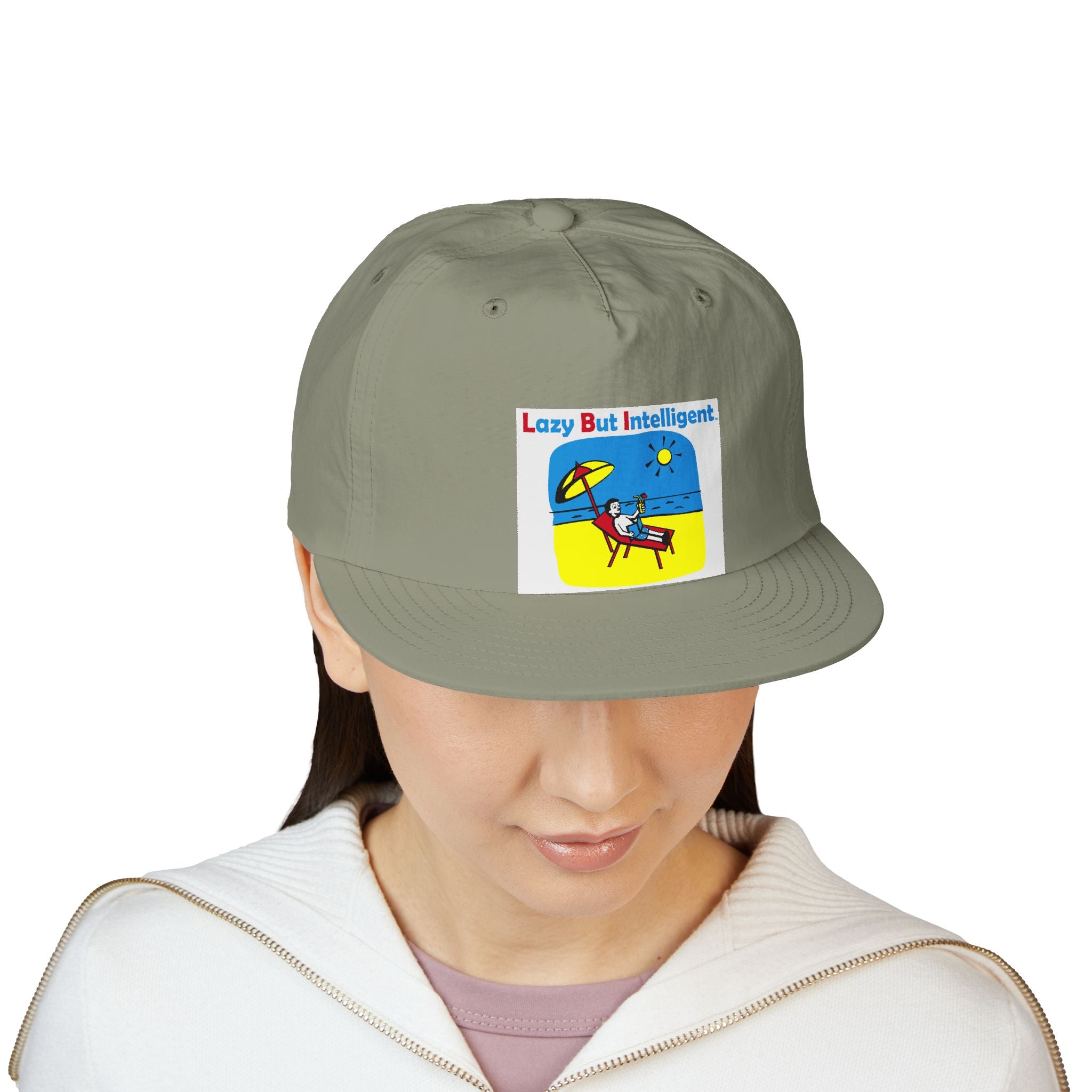 LAZY BUT INTELLIGENT (TM) Surf Cap