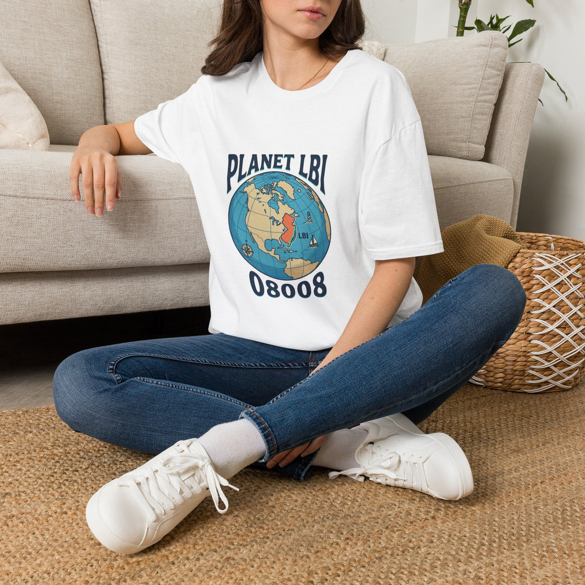 Planet LBI Graphic T‑Shirt —  Eco Vibe Tee