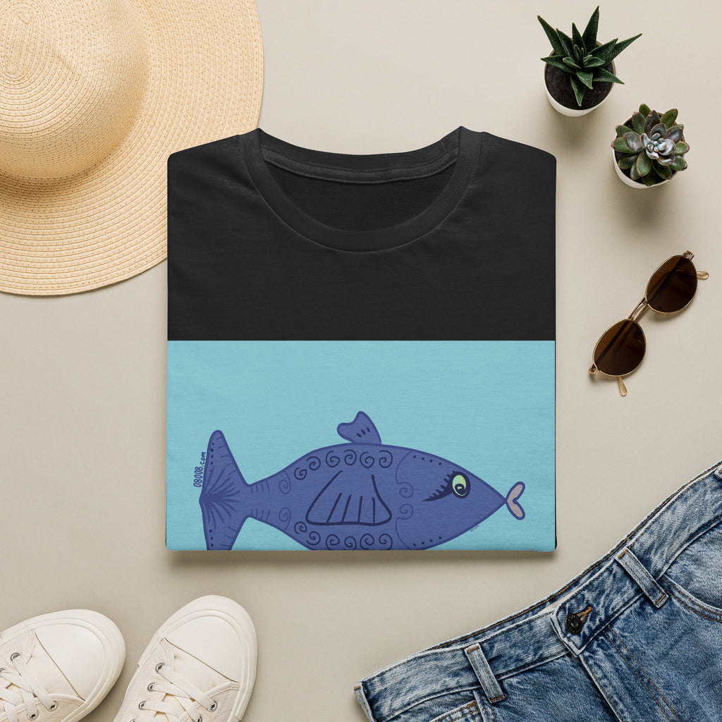 LBI Apparel T-Shirt — Beachy Fish Graphic Tee (a)