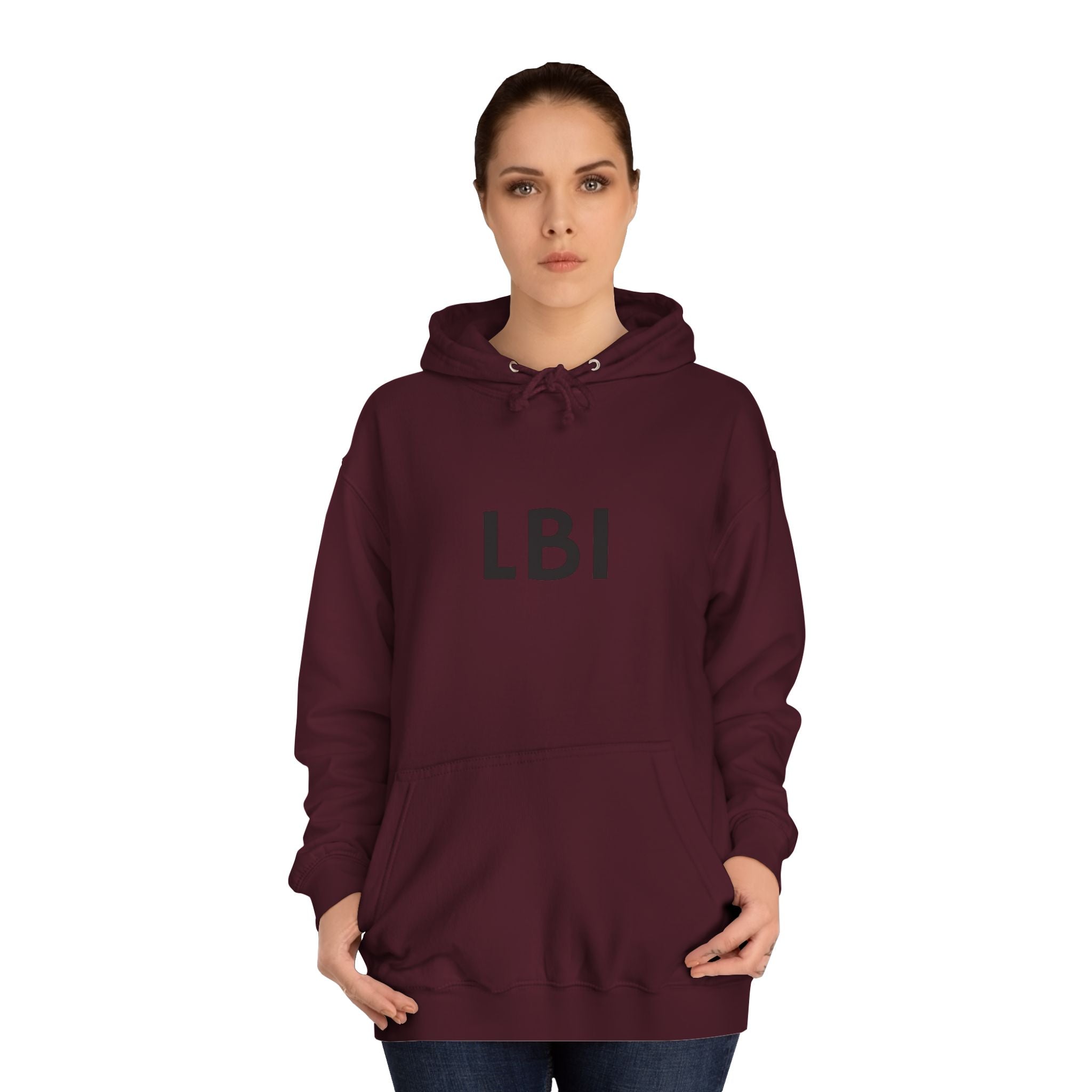 LBI Hoodie — Classic College Lettering Hoodie