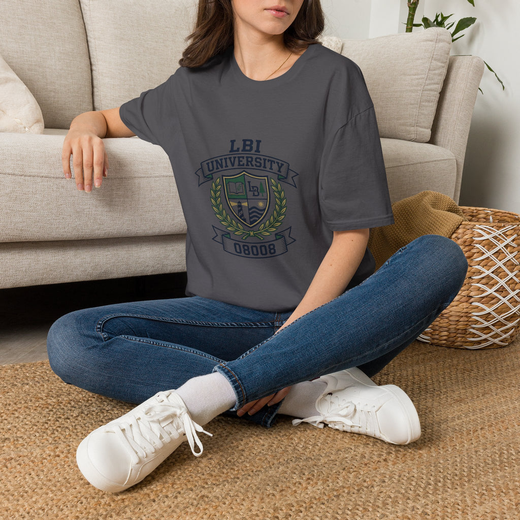 LBI UNIVERSITY 08008 T‑Shirt Trademarked