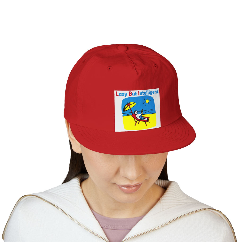 LAZY BUT INTELLIGENT (TM) Surf Cap