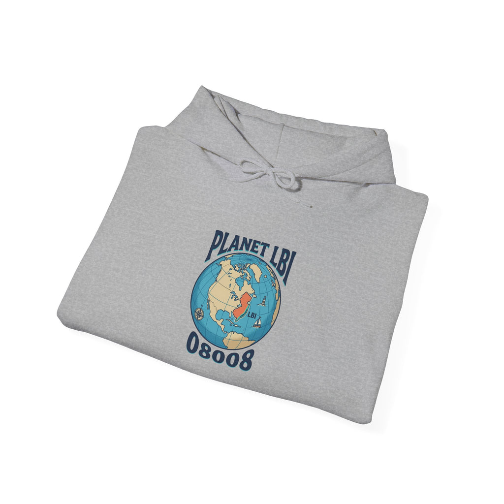 Planet LBI Hoodie with 08008 NJ