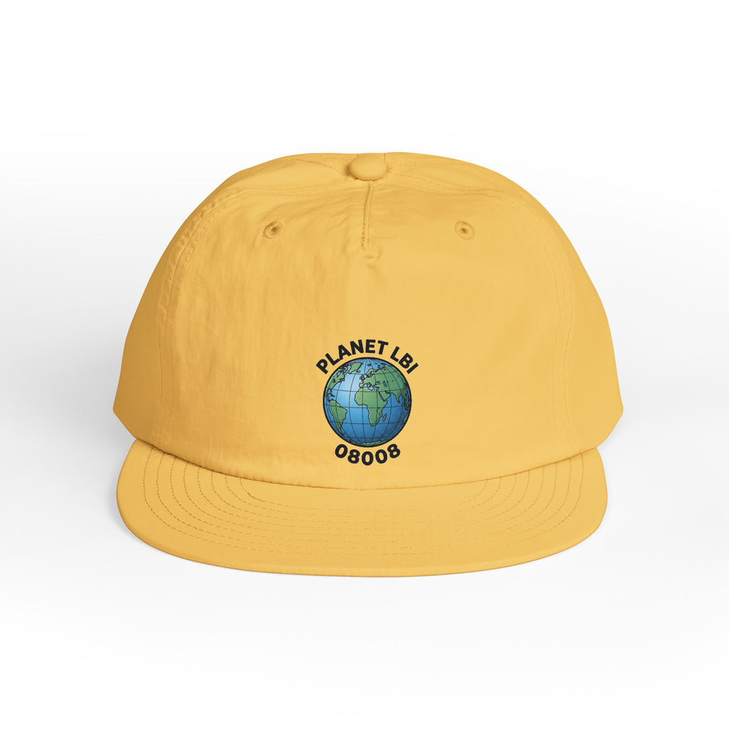 Surf Cap — 'Planet LBI ' Embroidered Globe Baseball Hat