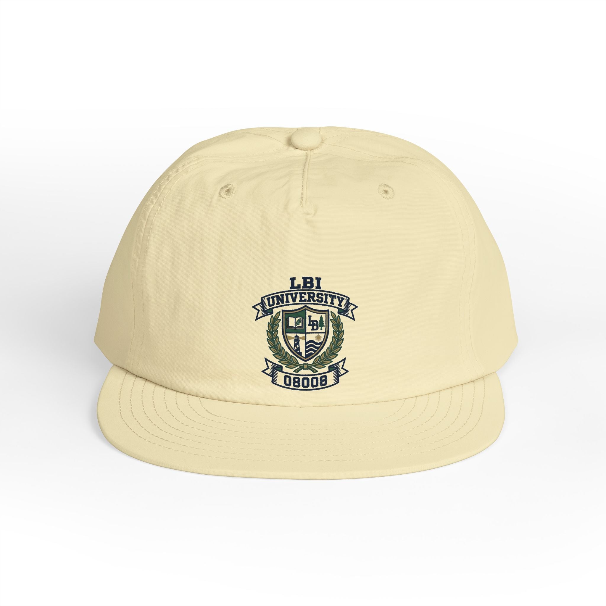 Surf Cap — Coastal Crest Embroidered Cap