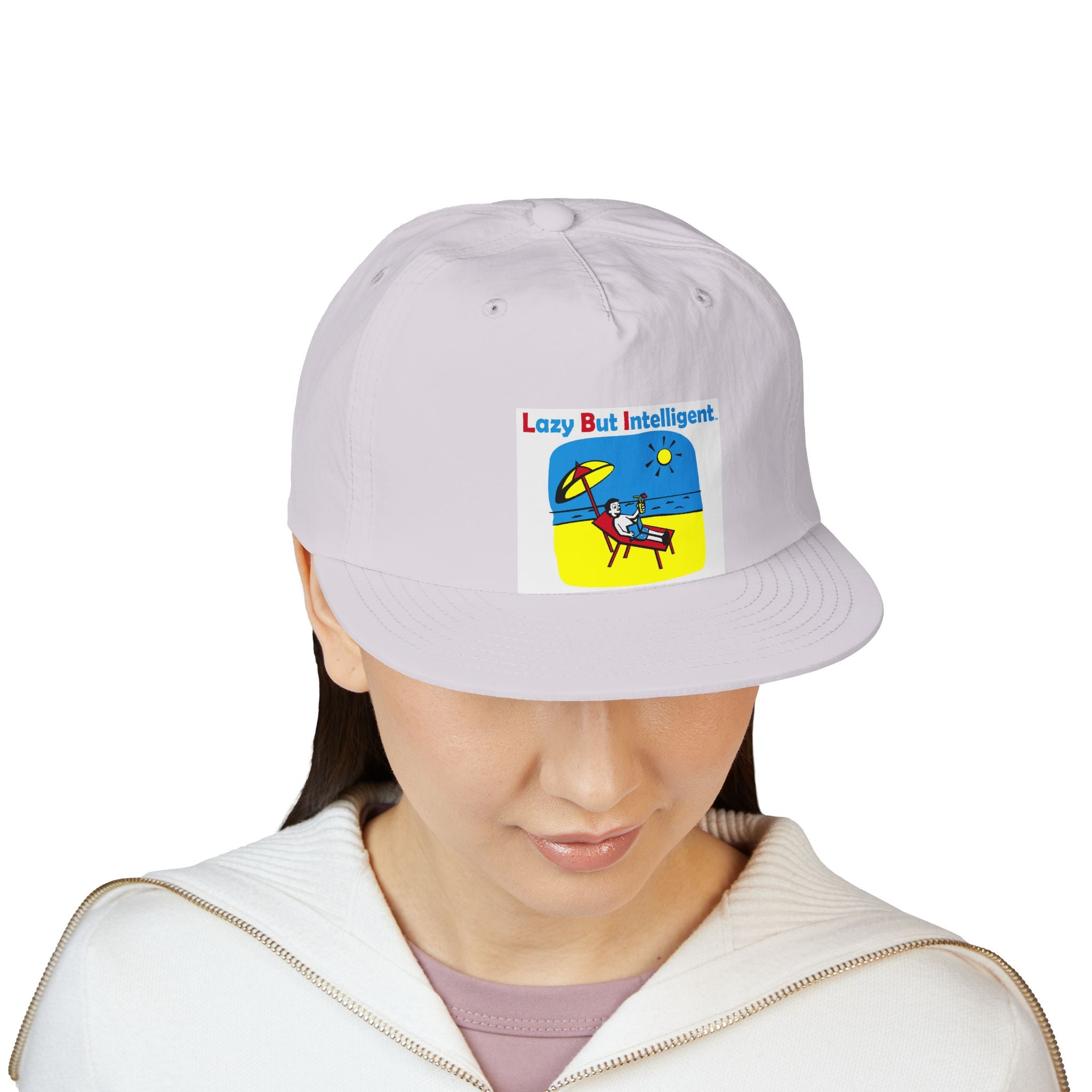 LAZY BUT INTELLIGENT (TM) Surf Cap