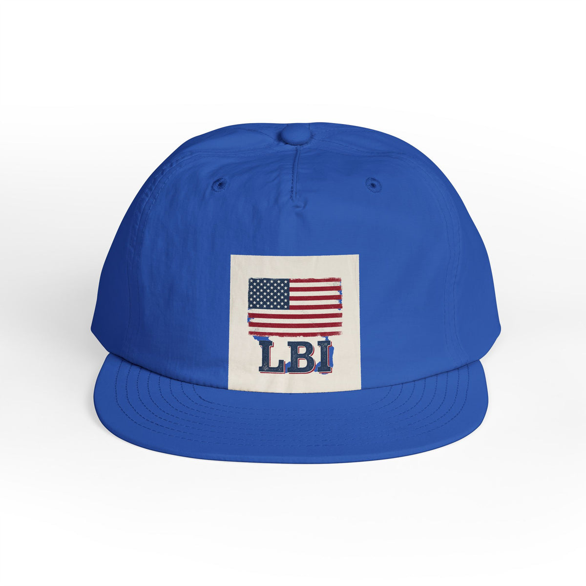 AMERICAN FLAG LBI  Embroidered Globe Baseball Hat