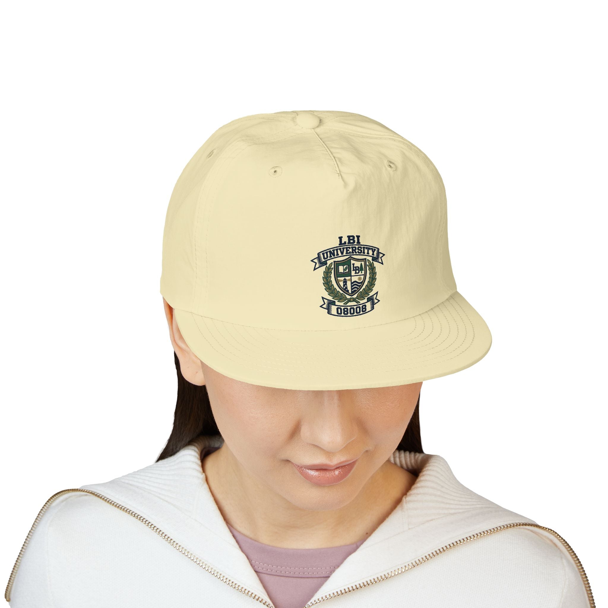 Surf Cap — Coastal Crest Embroidered Cap